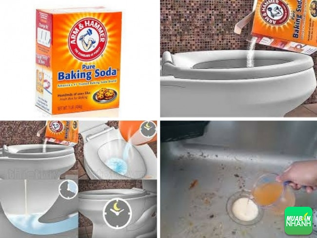 hoạt động của baking soda